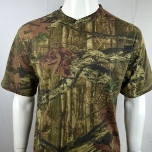 Redhead Henley tee M Camo Break up Infinity